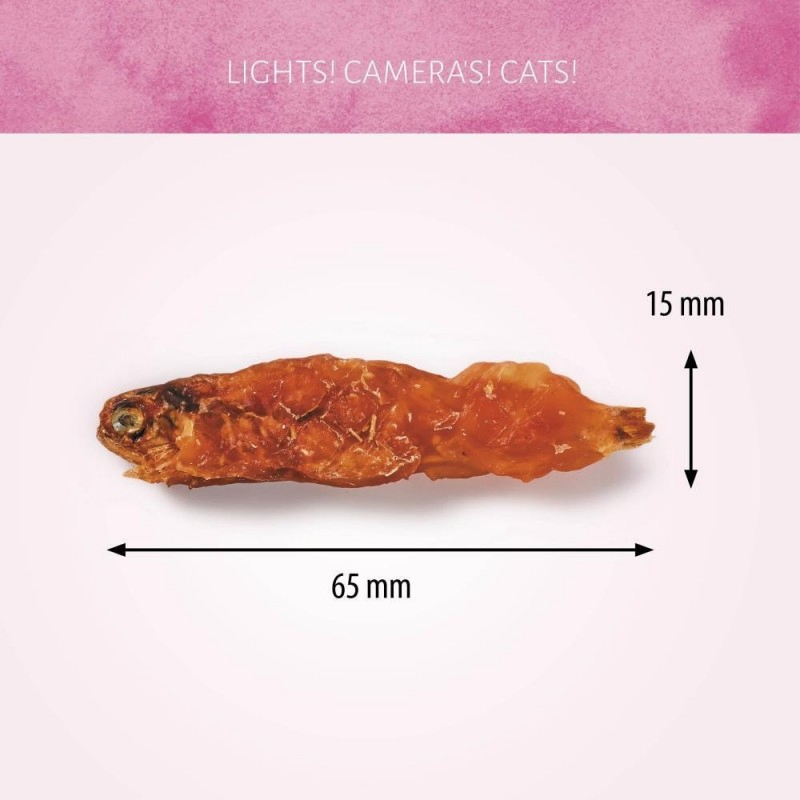 All Natural Anchovies Chicken Flavor 1.8oz (50g) Soft Cat Treats