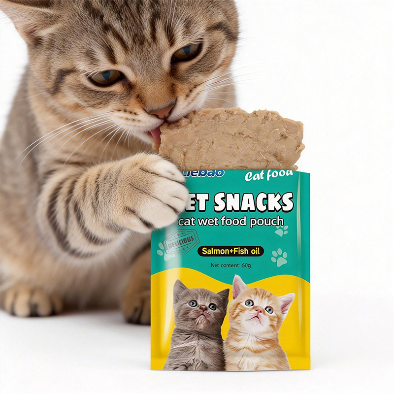 Nutrition Top Grade Safe Food Comida Para Gatos Pouch Snacks Pet Treats