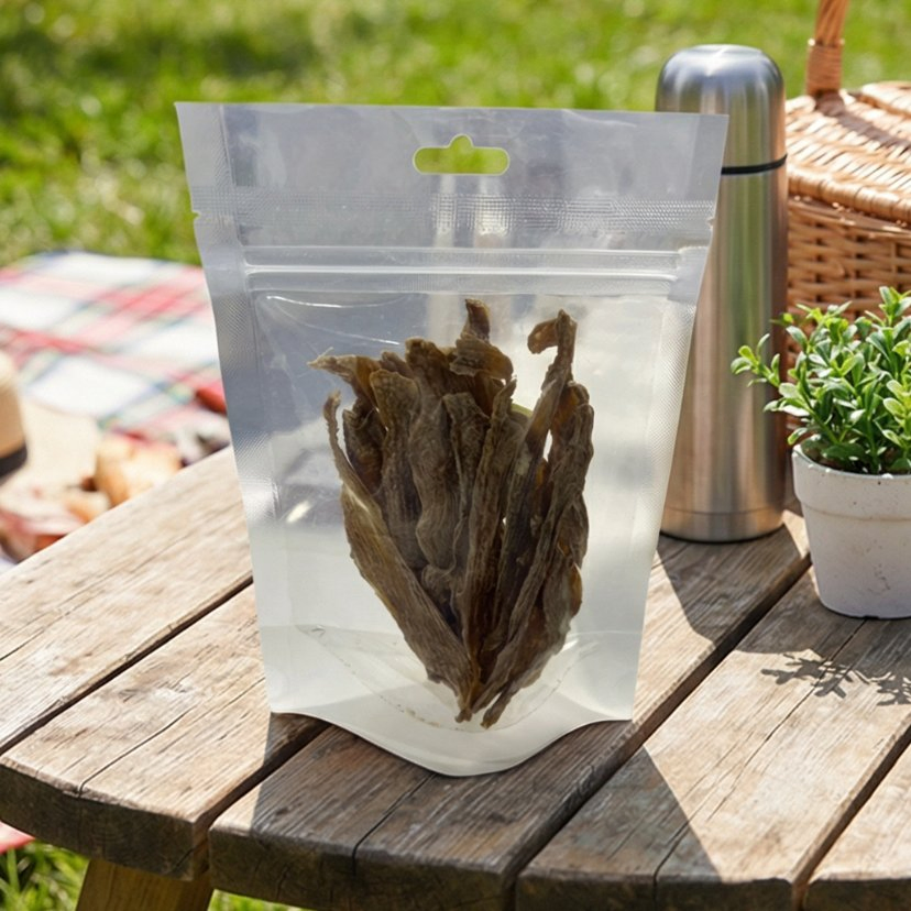 Freeze-Dried Pet Treats Made Entirely of Pure Meat, with No Additives. Suitable for Cats and Dogs.