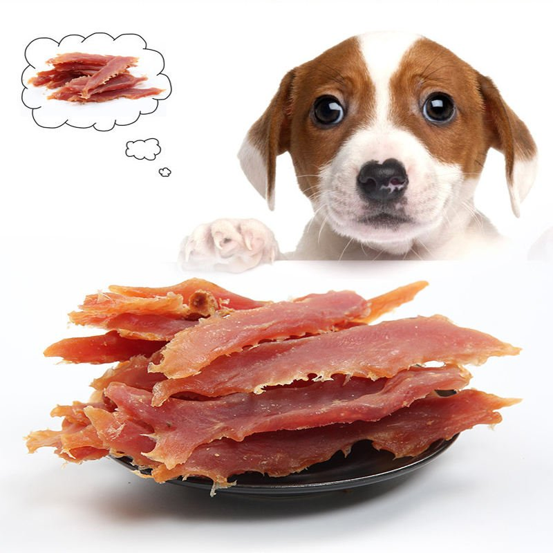 Custom Pet Dog Treats Chicken Breast Duck Jerky Training Dog Bonus Tether Stick Dog Nutrition Tether Stick