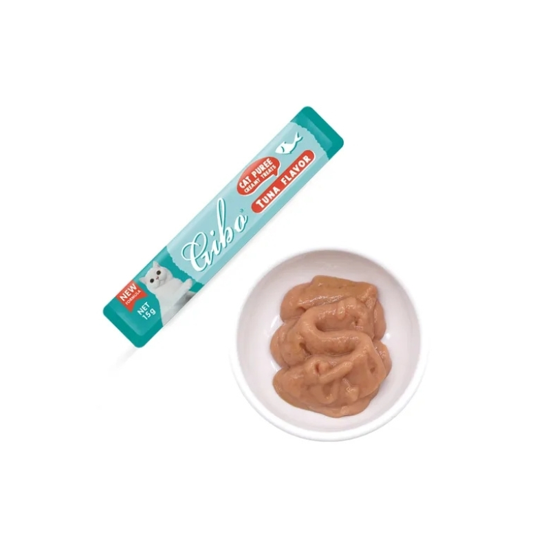 Premium Grams Pet Cat Snacks Strips - Creamy Treats 15g