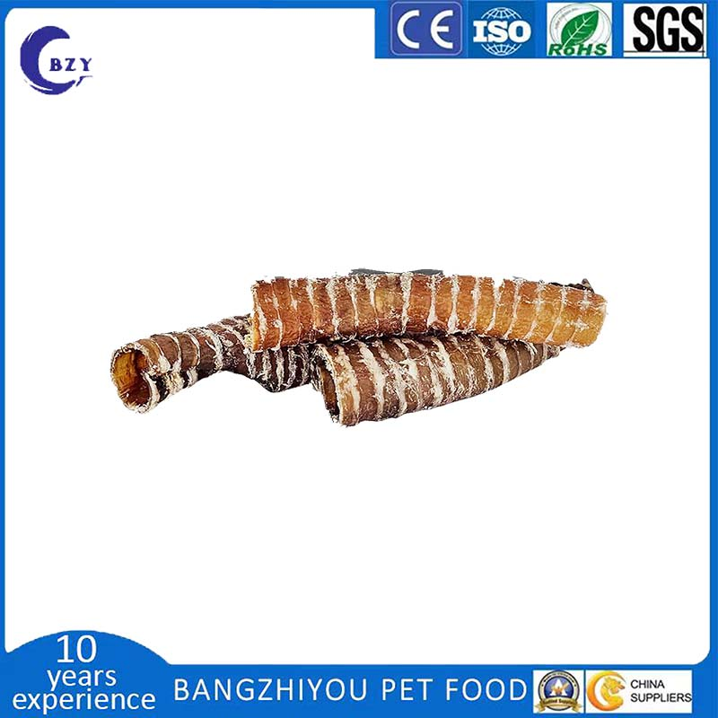 Manufacture OEM/ODM, Dried Trachea Length Approx. 15 Cm 5.3oz (150g) Dog Treats