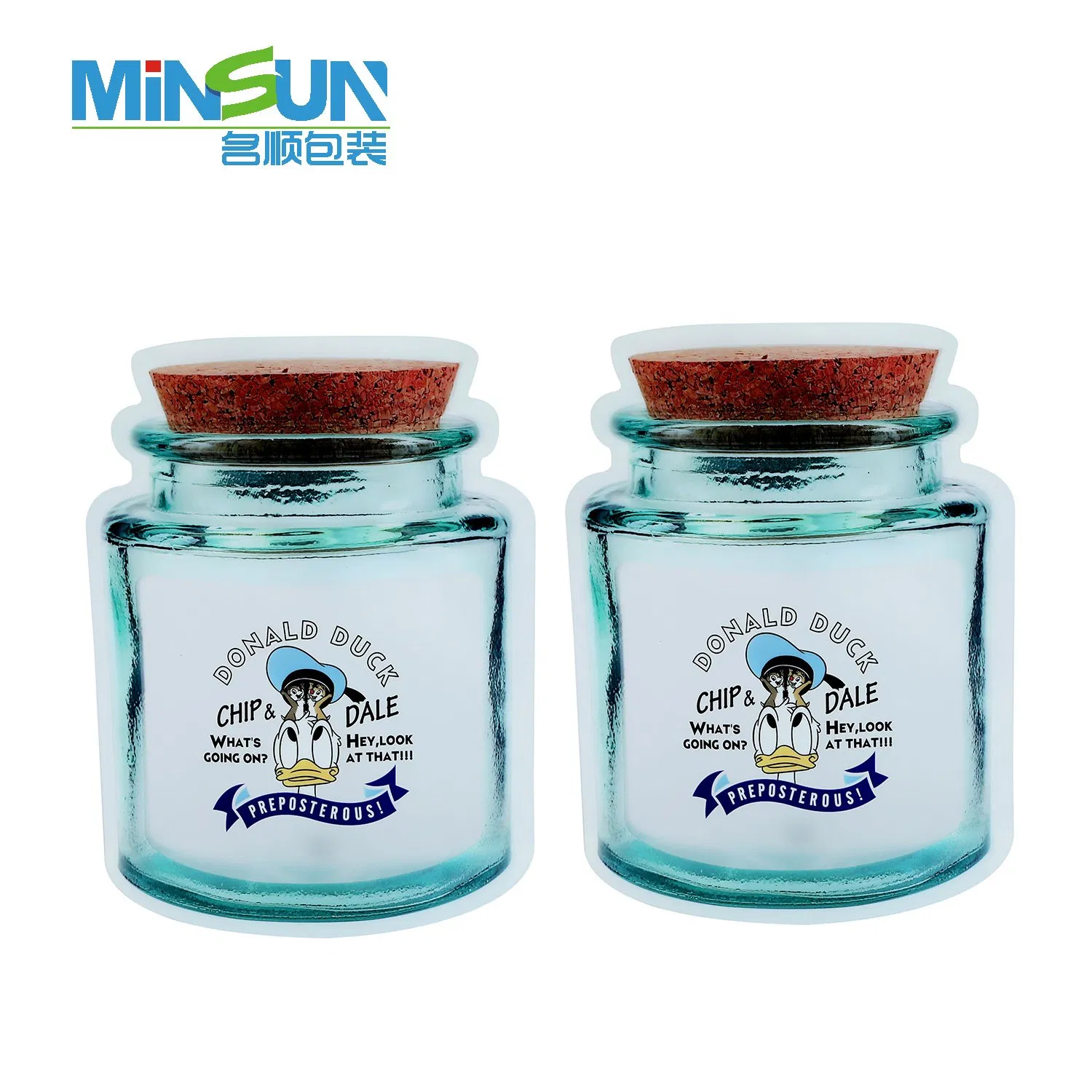 Vibrant Candy-Filled Bottle Bag for Sweet Treat Lovers