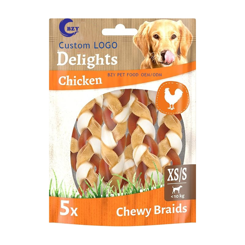 Xs/S Delights Chewy Braids 75g Dog Treats