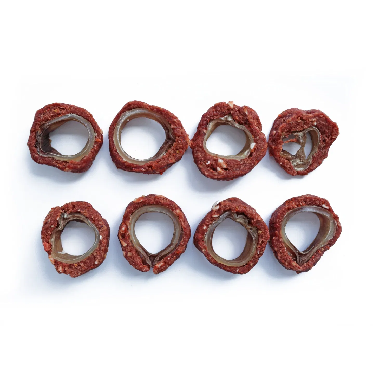 OEM Factory Wholesale Soft Chicken Breast Rings Dog Training Treats Pet Food Snacks