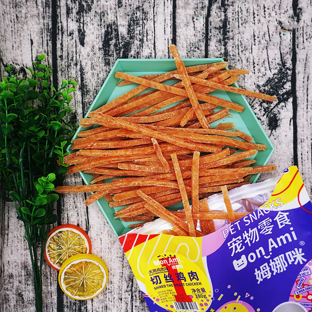 Chicken Shredded Strips Puppy Adult Dog Teething Training Reward Small Treats Pet Dog Treats