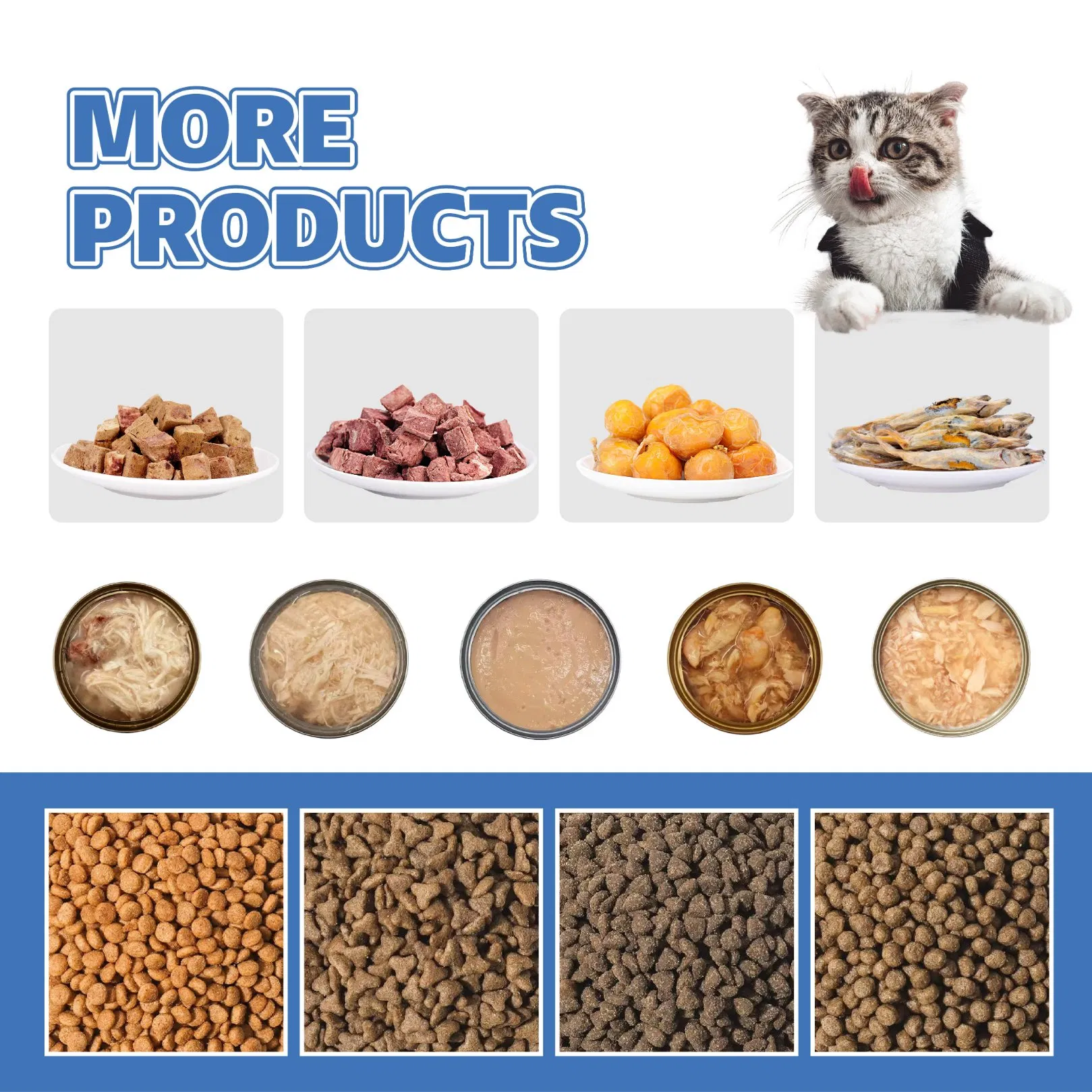 Premium Wet Cat Food Dog Creamy Treats Pet Animal Feed Food Supply