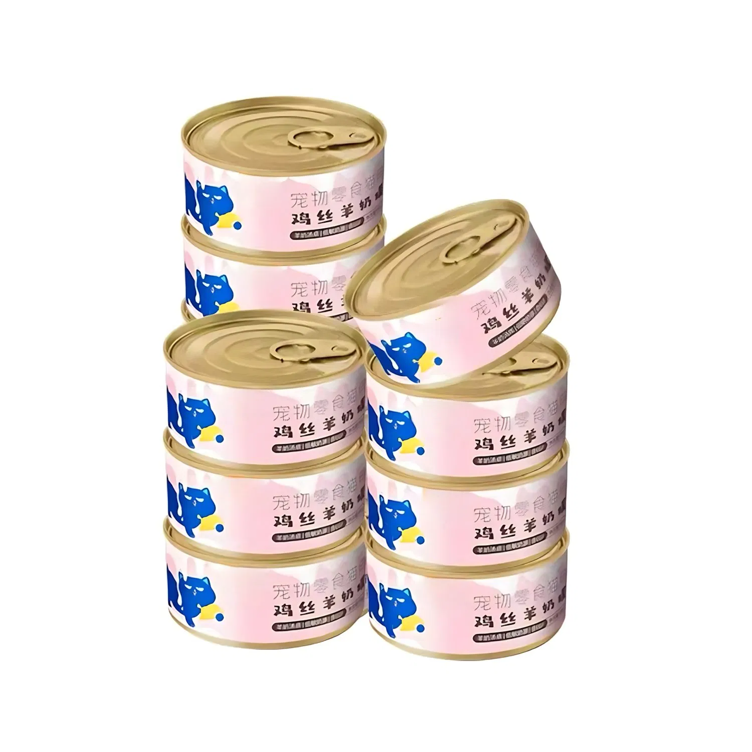 Premium Kitten Formula Wet Food with Chicken Liver and DHA Supports Healthy Brain and Vision Development