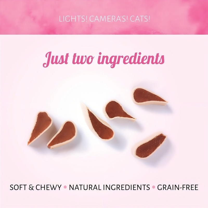 All Natural Chicken &amp; Haddock Flavor 3.5oz (100g) Soft Cat Treats