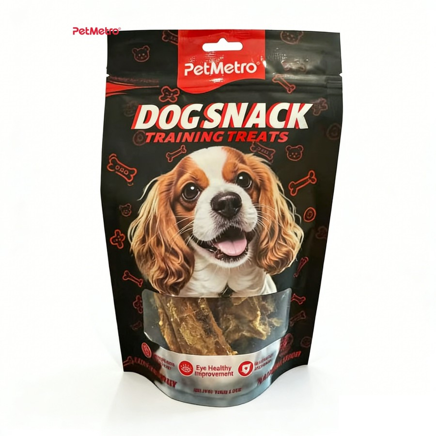 Sustainable Dog Snack Using Natural Meat Sources and Responsible Processing Chew Treats