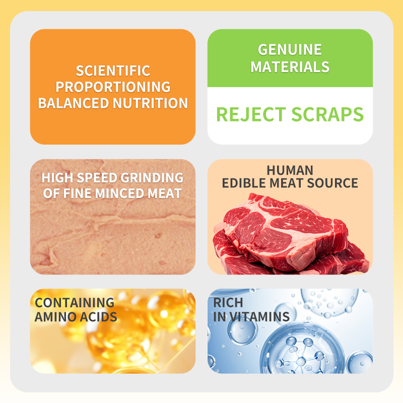 Tuna Flavor OEM/ODM Factory Direct Delicious Meat Cat Food Cat Treats