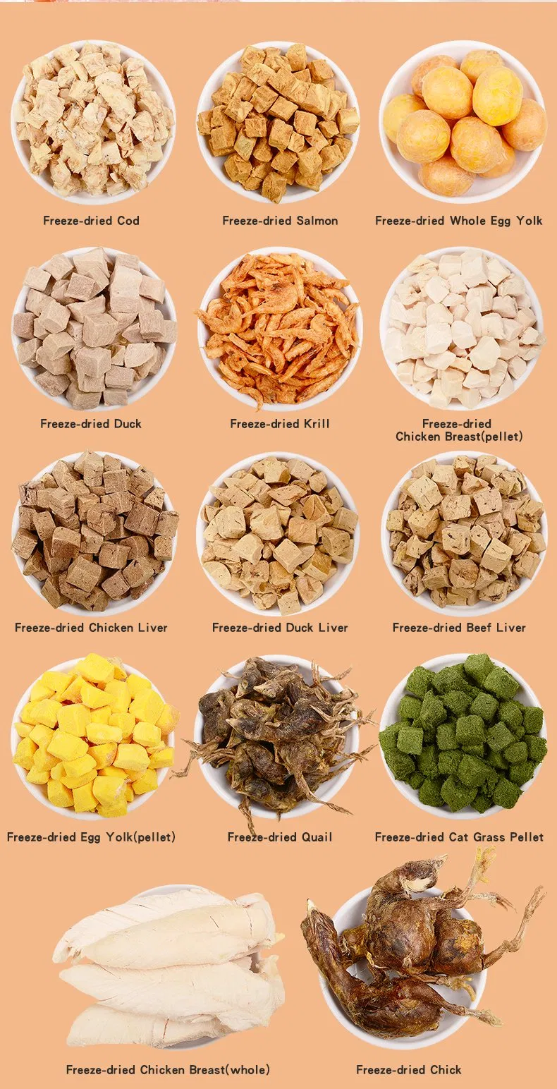 Freeze Dried Egg Yolk Cubes 2