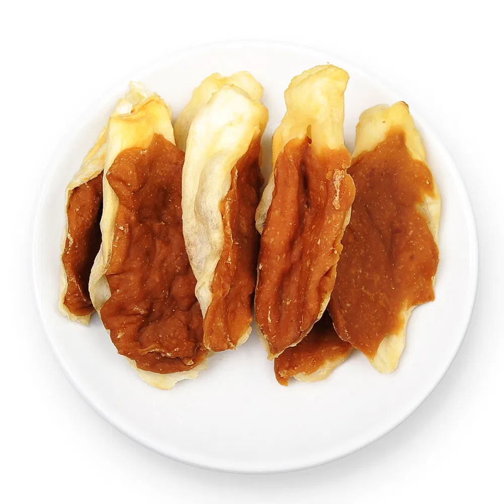 Natural Rabbit Ear with Rabbit Meat Pet Food Dog Training Treats