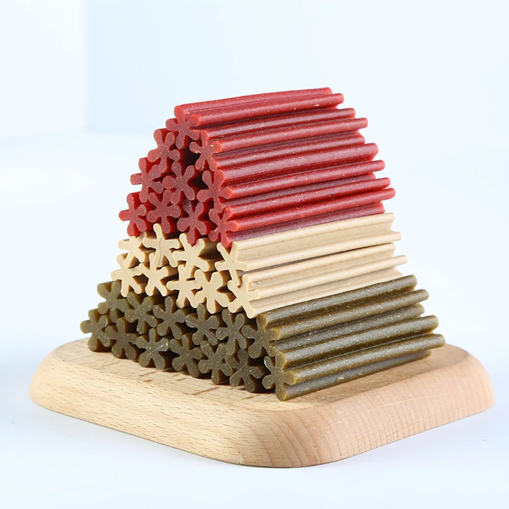 Teething Stick Puppy Tooth Cleaning Bone Training Dog Reward Dog Pet Treats