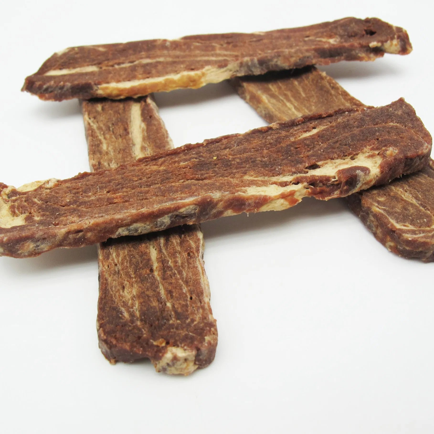 100% Organic Pure Meat High Protein Low Fat Chicken Beef Slices Dog Treat Cat Snack Pet Product