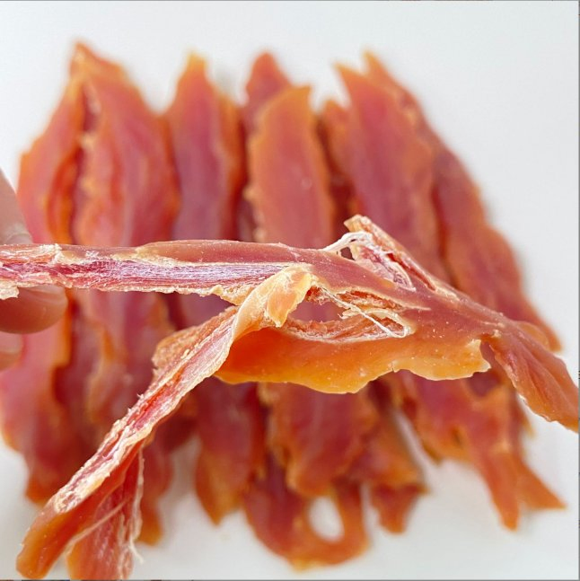 Custom Pet Dog Treats Chicken Breast Duck Jerky Training Dog Bonus Tether Stick Dog Nutrition Tether Stick