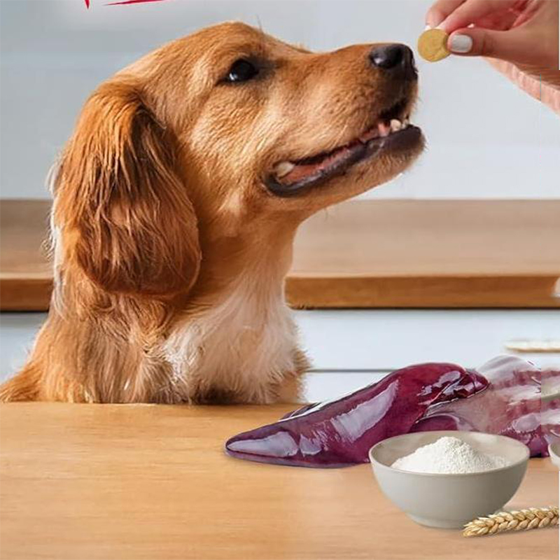 Manufacture OEM/ODM, Low Calorie, Chicken Liver Flavor 6oz (170g) Crunch Dog Treats