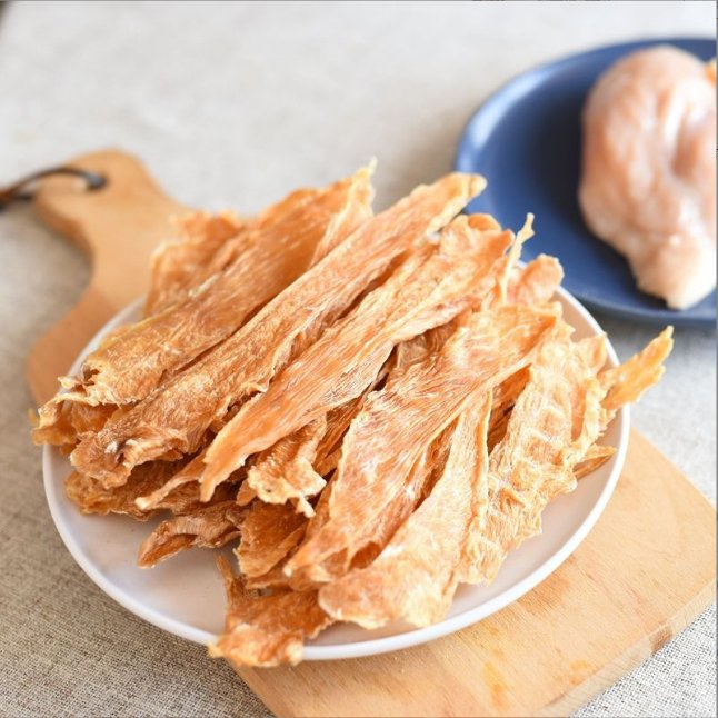 Custom Pet Dog Treats Chicken Breast Duck Jerky Training Dog Bonus Tether Stick Dog Nutrition Tether Stick