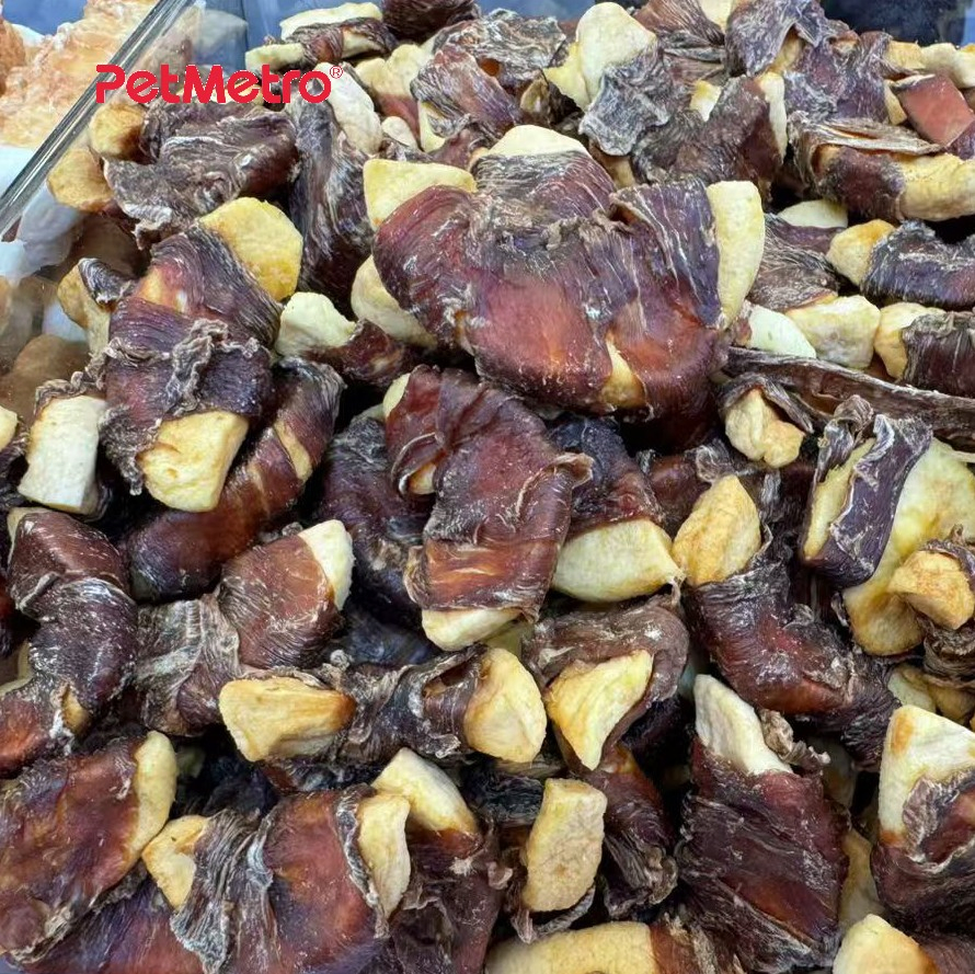 Sustainable Dog Snack Using Pure Meat Raw Materials and Clean Label Chew Treats