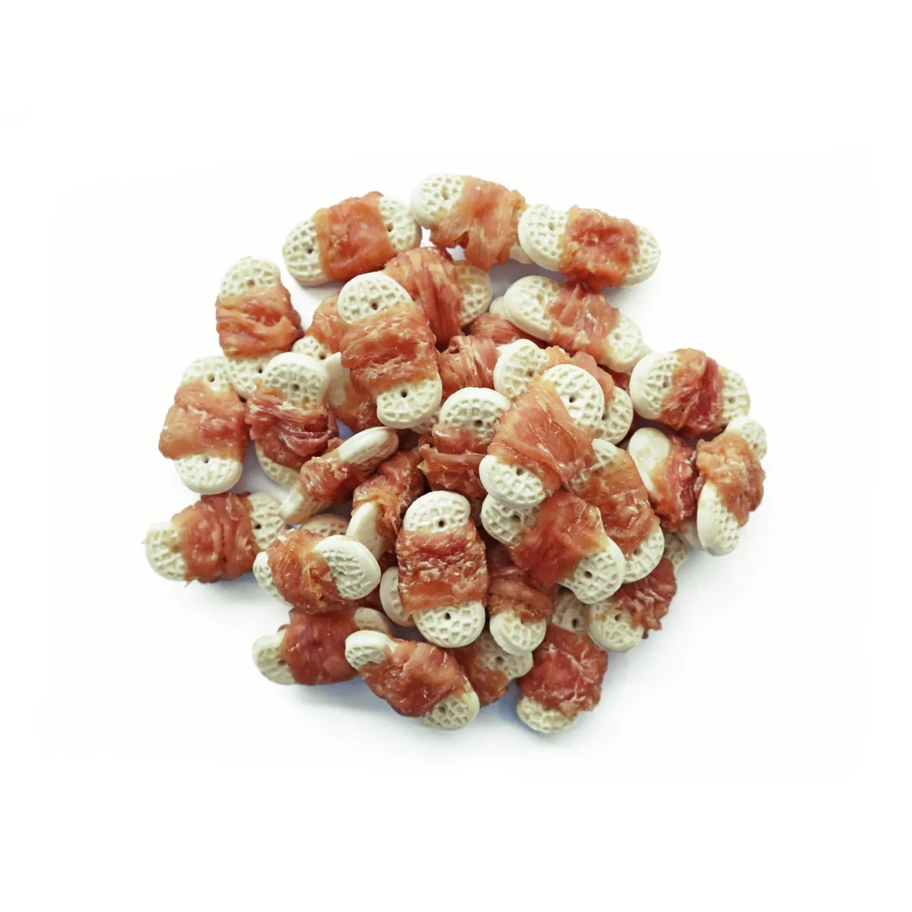 Factory Wholesale Biscuit Series Pet Treats Raw Natural Duck with Peanuts Dog Snacks