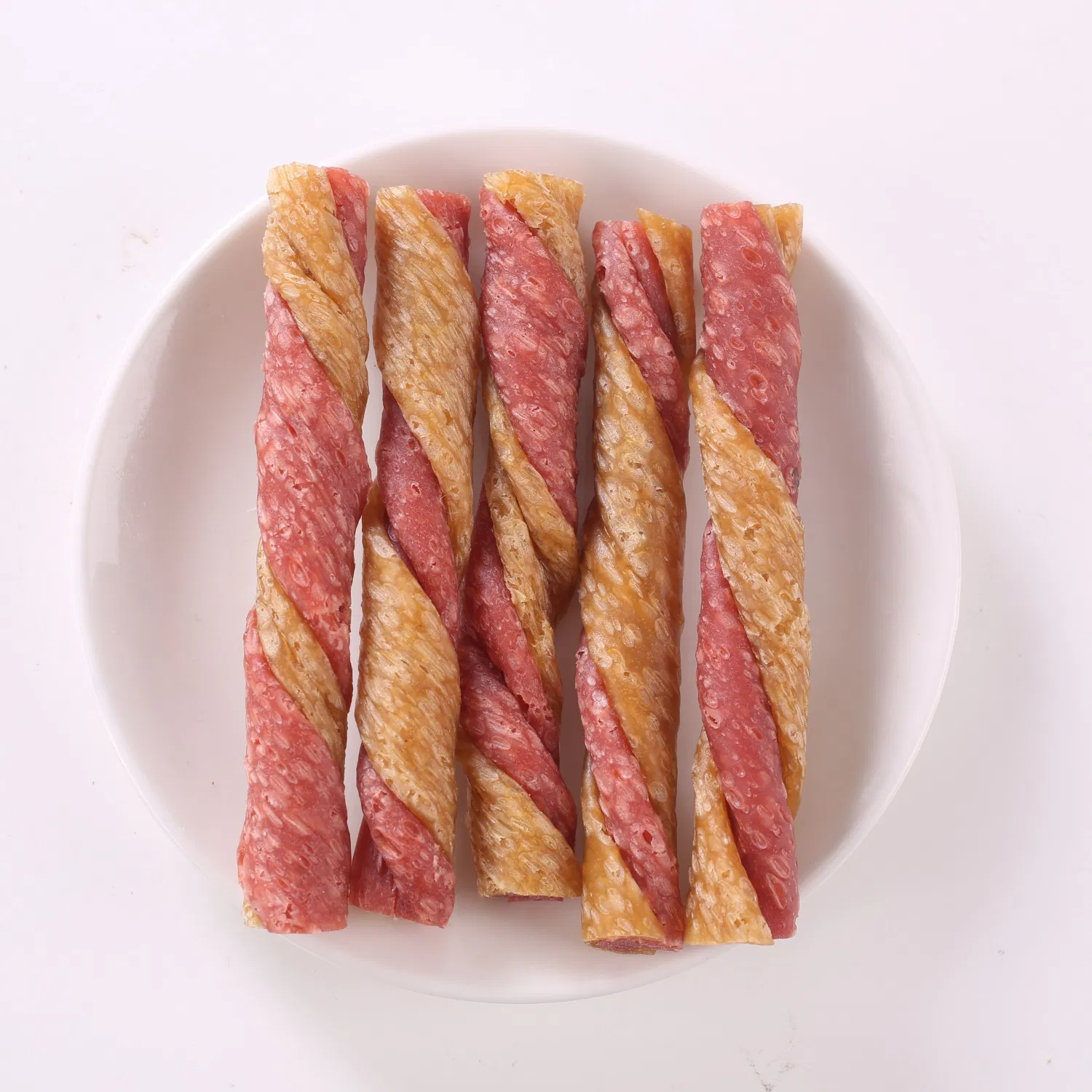 Dental Care Extruded Pet Treats - Chicken Flavor Bites for Dog