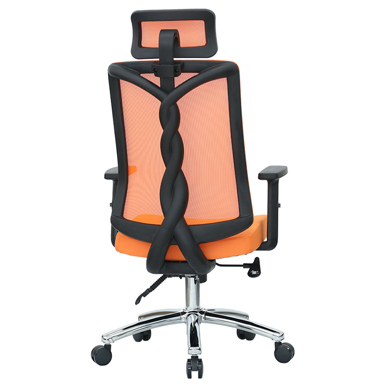 China Manufacturer Mesh Revolving Chair Adjustable Task Ergonomic Swivel Chair for Office