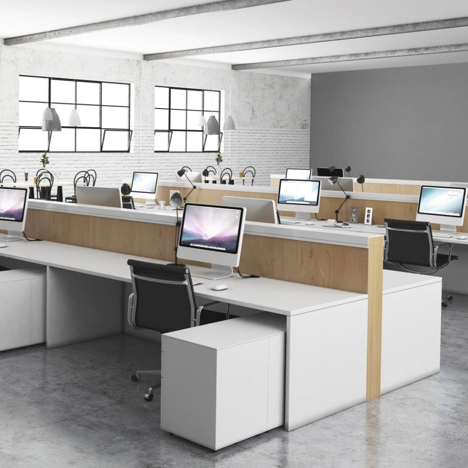 Modern Furniture Office Open Work Space Workstation Cubicle Office Desk for Staff