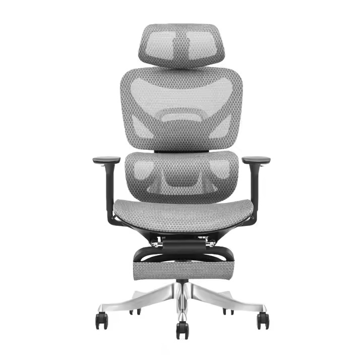 High-End Custom Ergonomic Swivel Task Chair Office Chair Mesh Chair with Adjustable Lumbar Support and Footrest