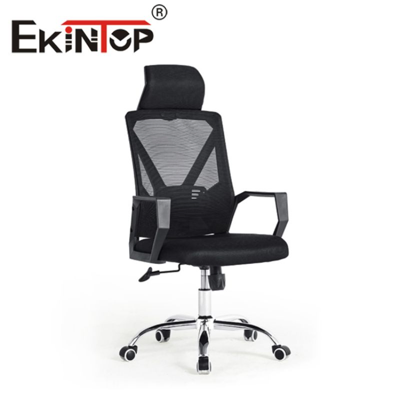 Ekintop Ergonomic Work Task Chair Fully Swivel Adjustable Staff Fabric Mesh Office Chair