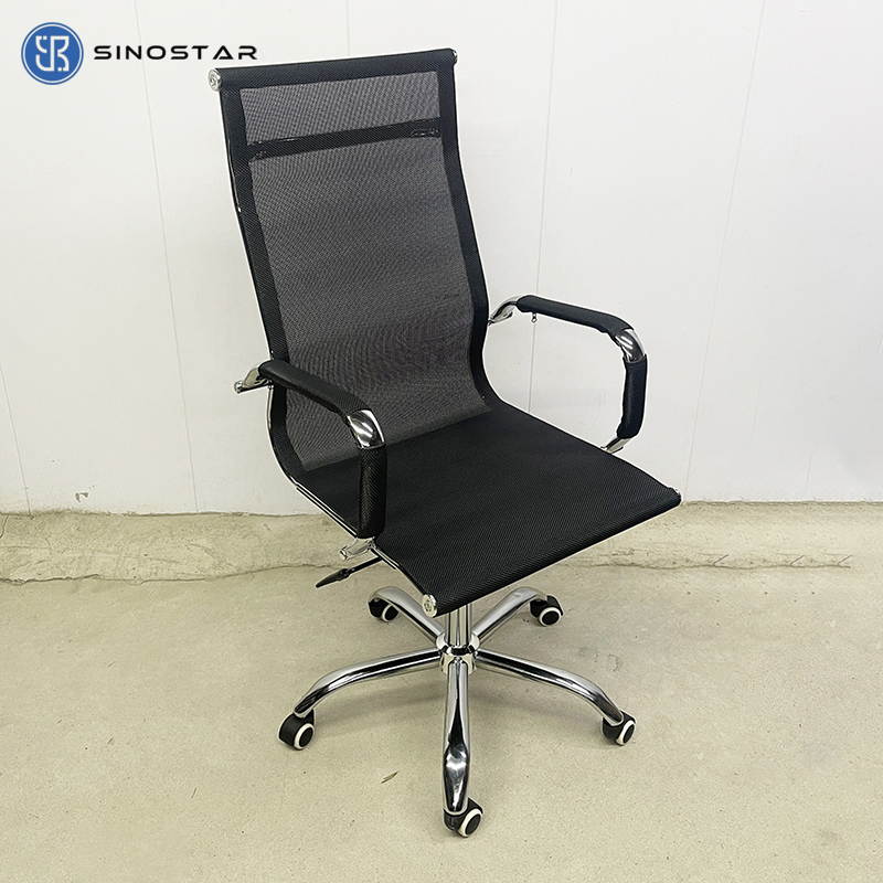 Executive Office Seating Solution Featuring Modern Design and Adjustable Swivel Mechanism