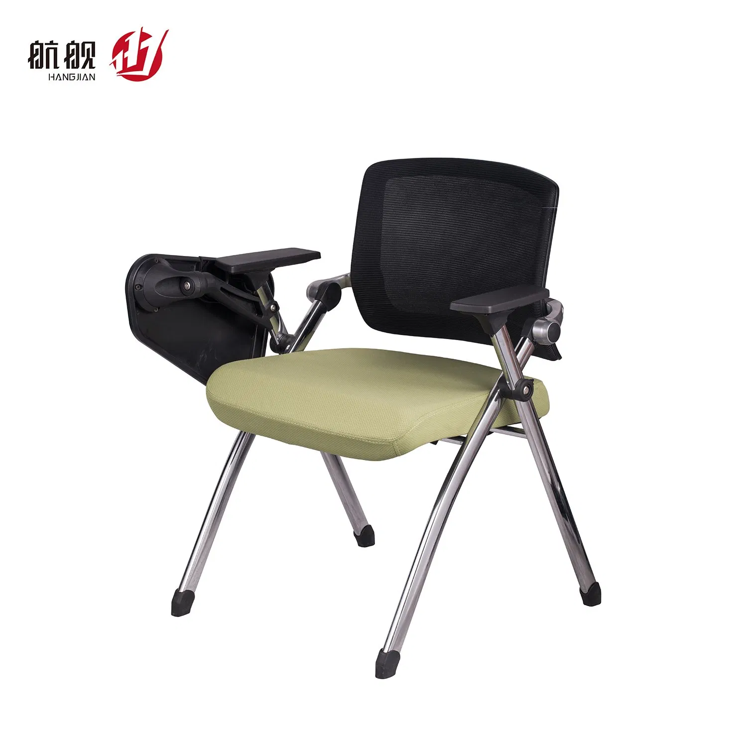 Plastic Training Chair Student Chair for Meeting Room with Foldable Table