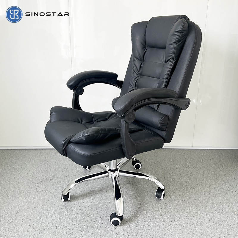 Durable Executive Seating with Multi-Function Tilt and Adjustable Armrests