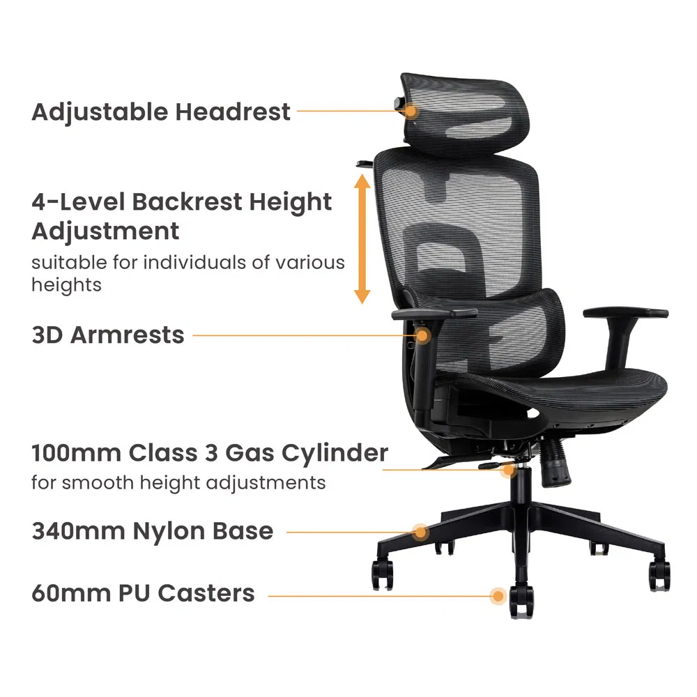 Ergonomic Chair Detail 1