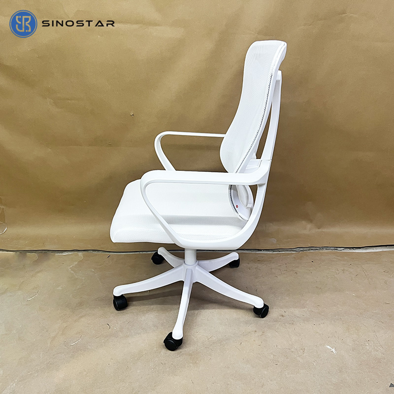 Executive Office Seating with Synchronized Tilt and Enhanced Lumbar Support System