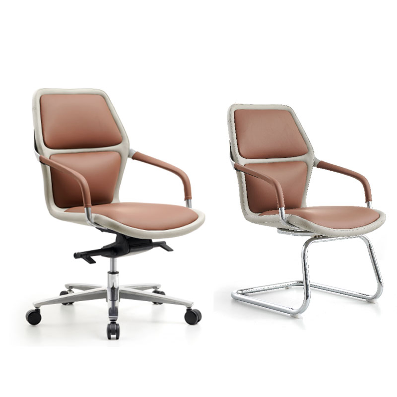 Yolanda Furniture Modern Swivel Height Adjustable Mesh Office Chair Back Ergonomic Fabric Task Office Chair with Lumbar Support