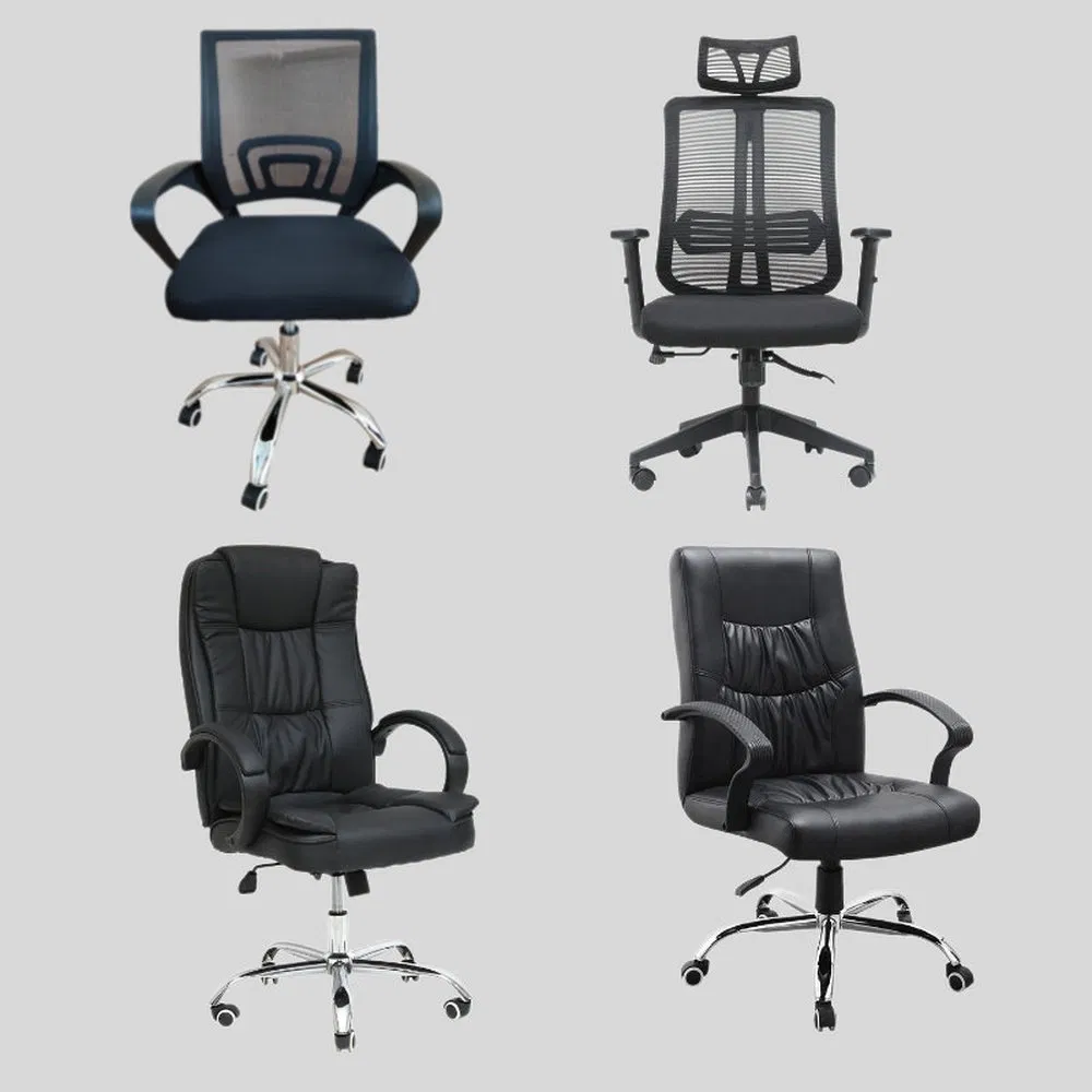 Breathable Spine Support Mesh Modern Adjustable Office Chair for Bedroom