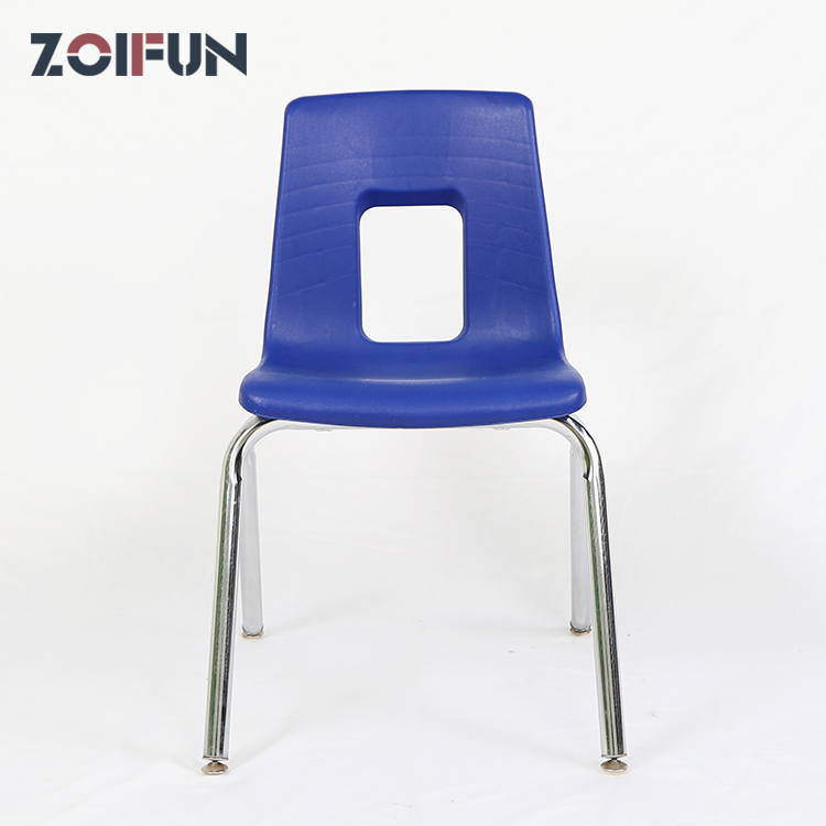 Dark Red Office Public Classroom Kindergarten Kids Children Modern Plastic School Seating
