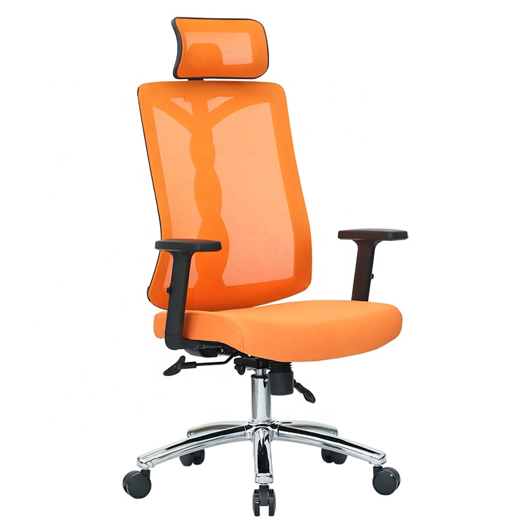 China Manufacturer Mesh Revolving Chair Adjustable Task Ergonomic Swivel Chair for Office