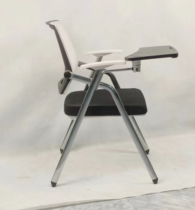 Foldable Mesh Fabric Training Center Meeting Room Office Furniture Stackable Rocking Mesh Plastic Learning Training Conference Chairs