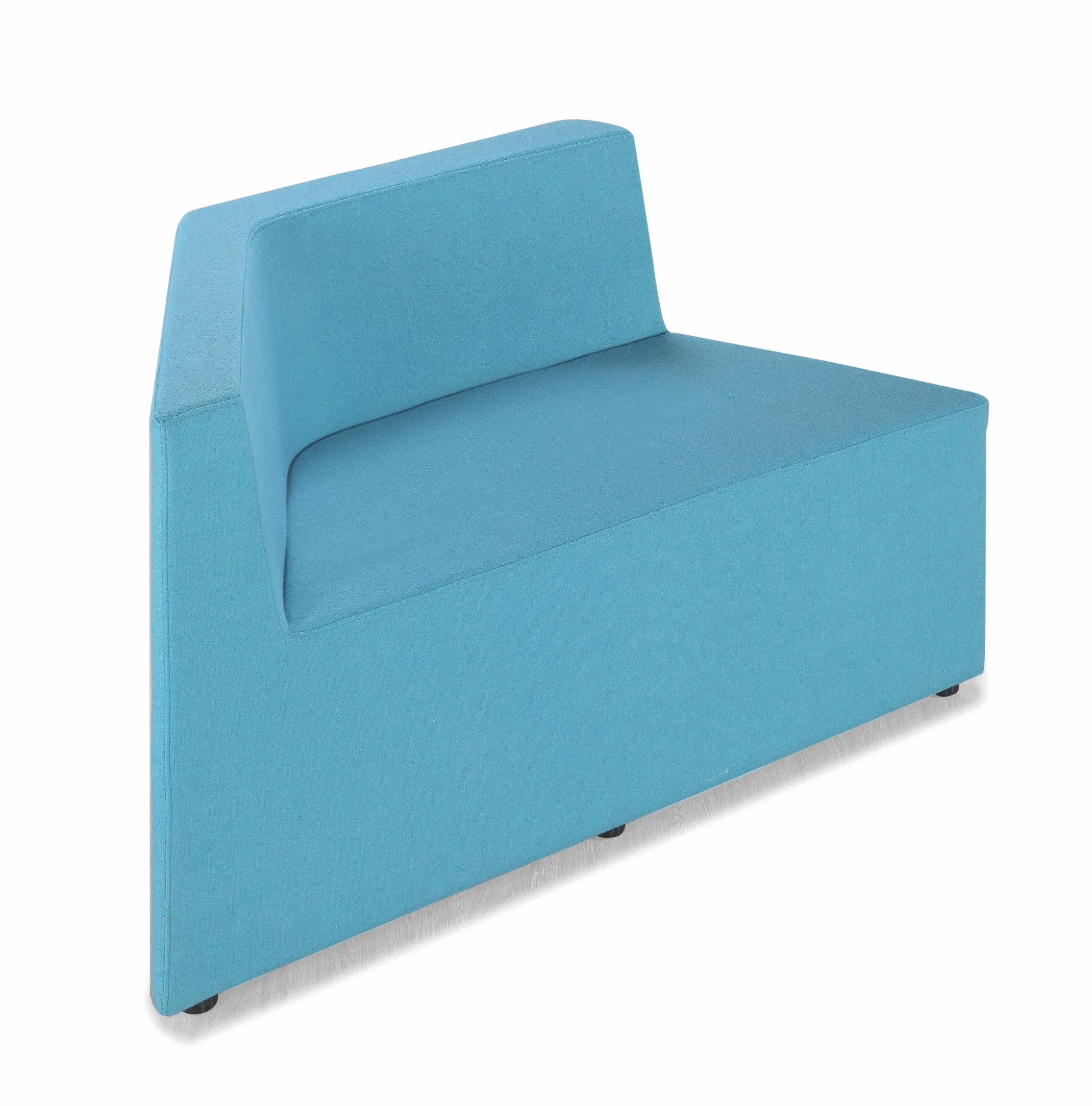 Hotel Lobby Public Area Sofa Customized Modular Leather Waiting Sofa Chair