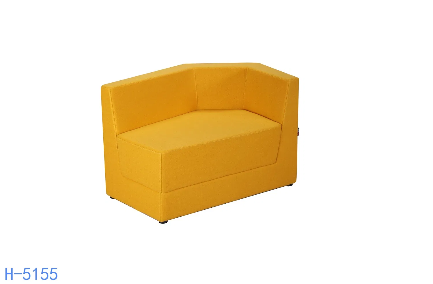 L Shape Sofa Matching Public Area Modular Seating Corner Sofa