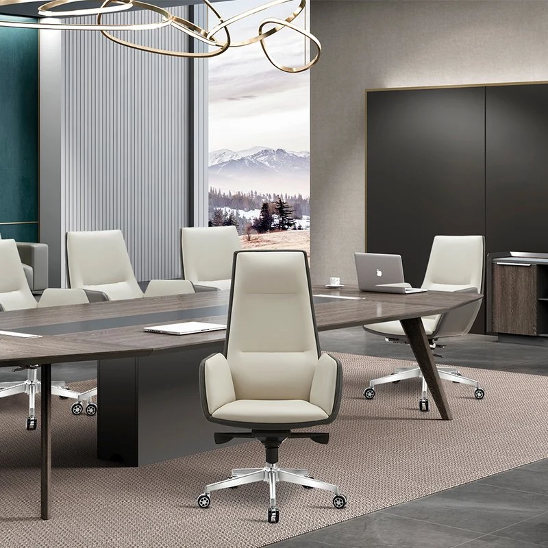 Boardroom Office Computer Table with Chair Set Big and Tall for Sale Near Me