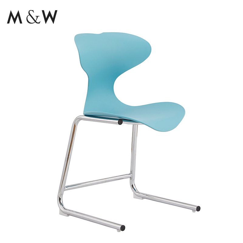 M&W Room Conference Wheels Gray Trainee Meeting Boardroom Chairs