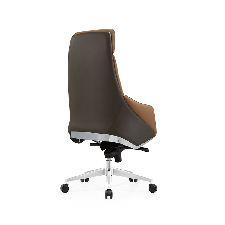 High Back Office Seating CEO Boss Ergonomic Leather Swivel Executive Chair for Management Department