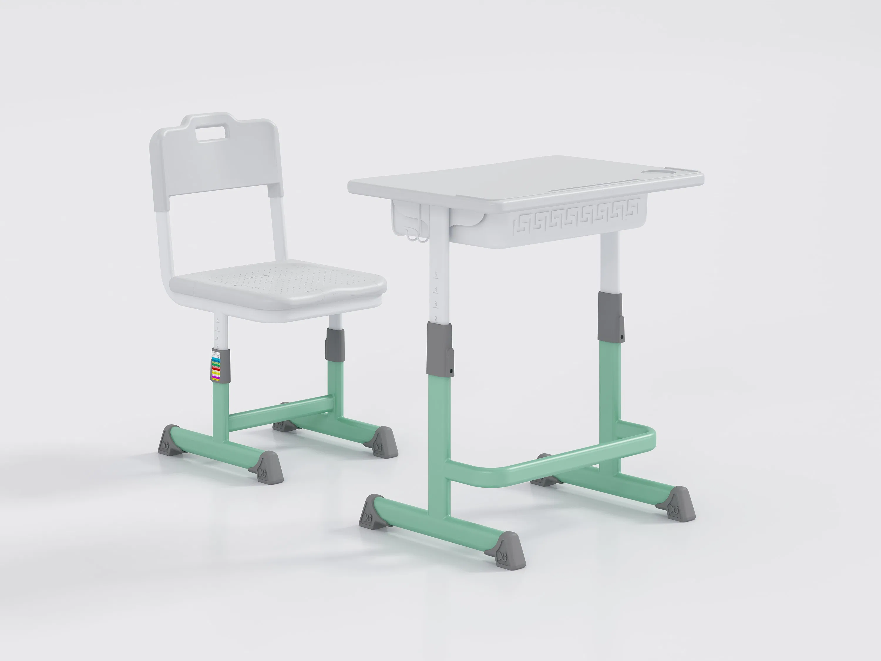 Ergonomic Desk and Chair Set for Comfort Classroom and School