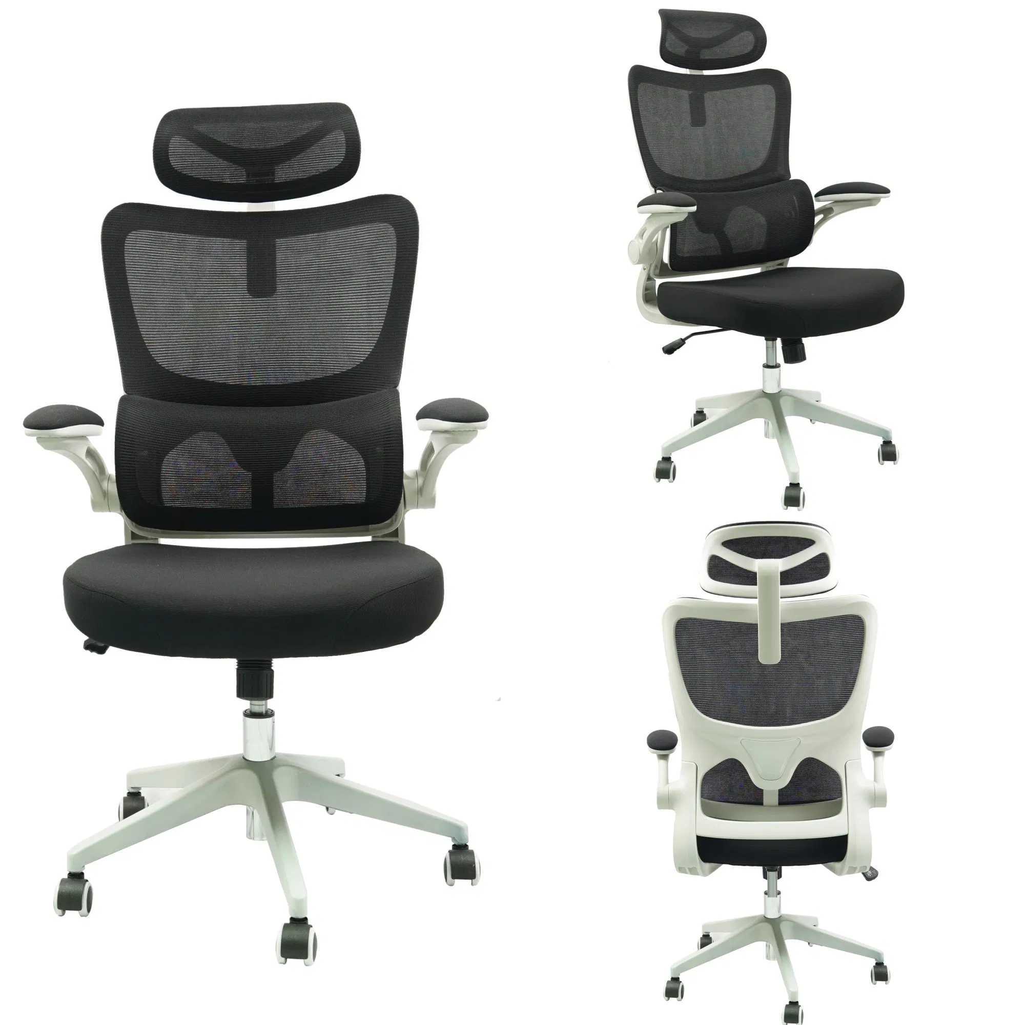 Modern Furniture Ergonomic High Back Game Mesh Desk Swivel Chair with Lumbar Support