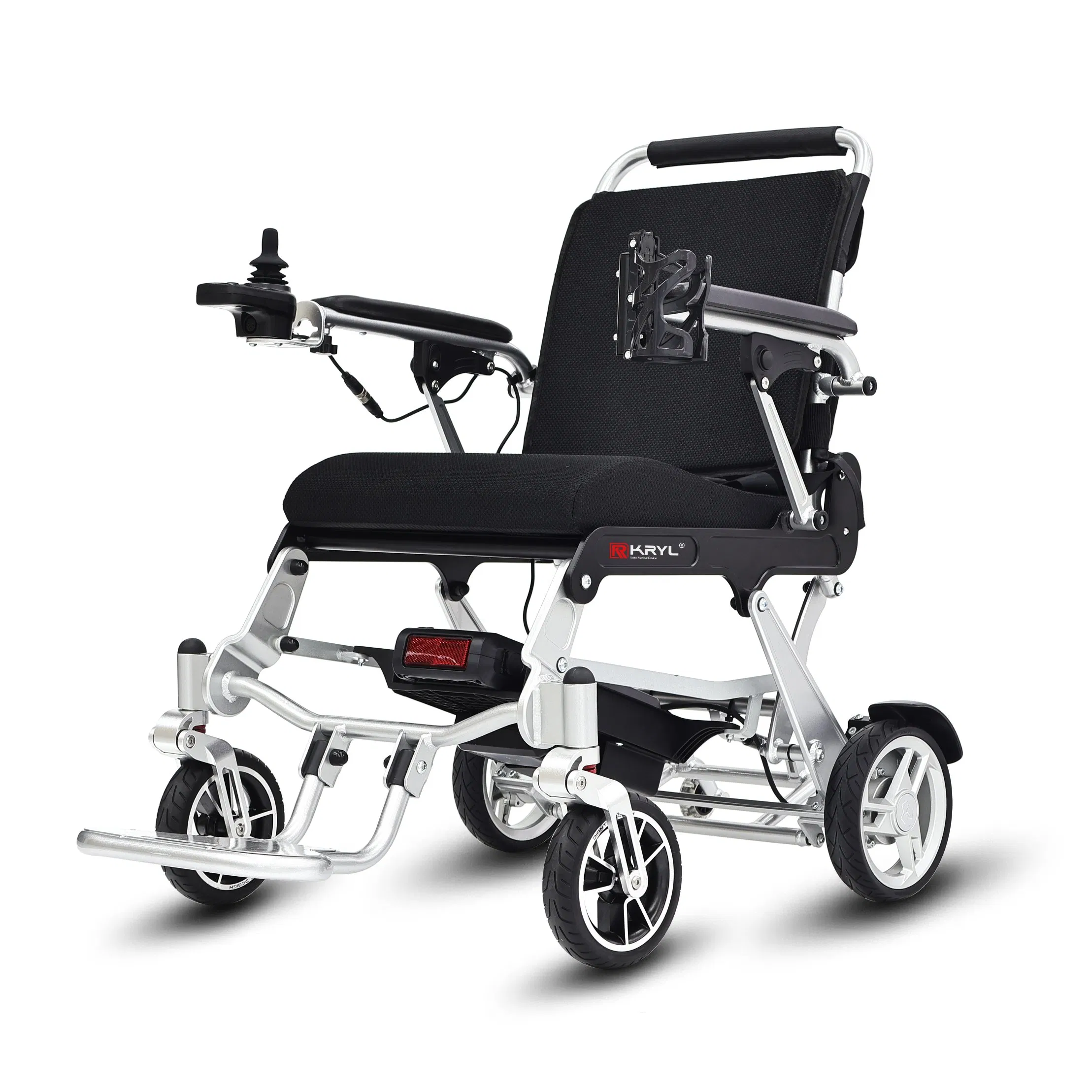 Functional Electric Wheelchair for Disabled Users with 120kg Load Limit