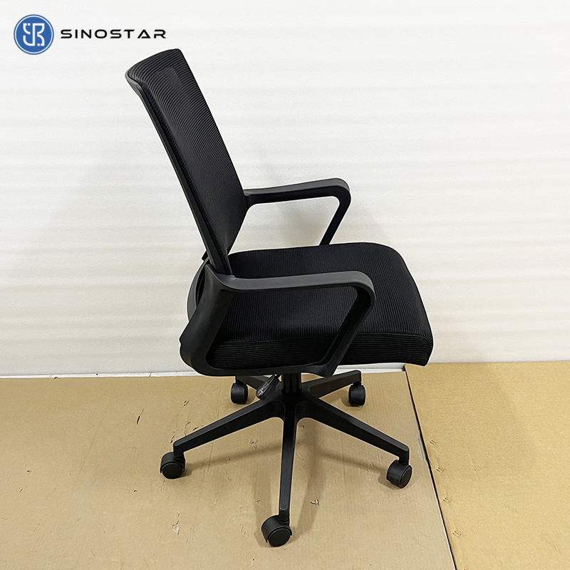 Wholesale Modern Conference Room Seating Featuring 360-Degree Rotation and Breathable Fabric
