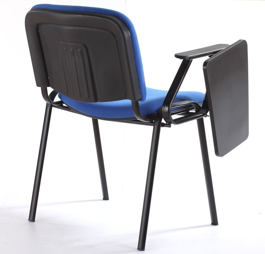 School Classroom Furniture Student Office Meeting Room Study Desk Training Chair with Writing Pad