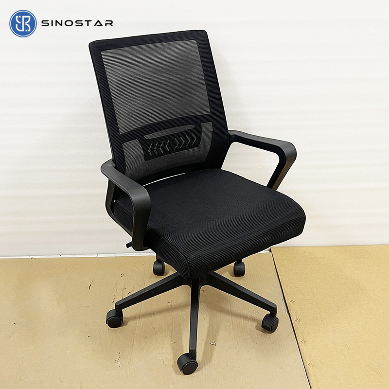 Wholesale Modern Conference Room Seating Featuring 360-Degree Rotation and Breathable Fabric